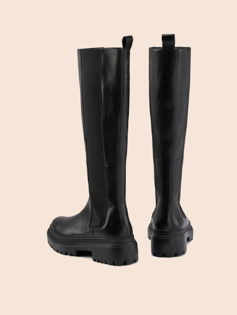 Maguire | Women's Monza Black Boot Knee-high Boot