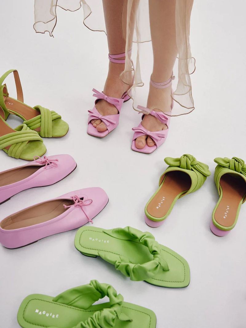 Maguire | Women's Pistoia Lime Sandal Heeled sandal